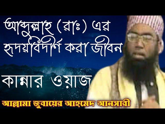 জীবনে একবার হলেও ওয়াজটি শুনুন | মাওলানা জুবায়ের আহমেদ আনসারী ওয়াজ | Maulana Zubair Ahmed Ansari Waz