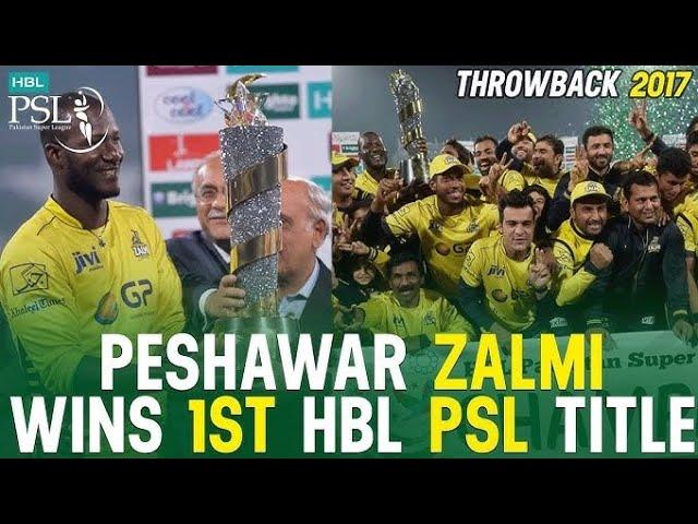 Peshawar Zalmi Won The Title 