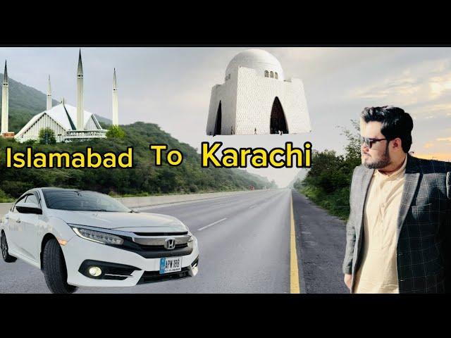 Islamabad To Karachi By Road | Fuel & Toll Tax Expense | 4K | 2023