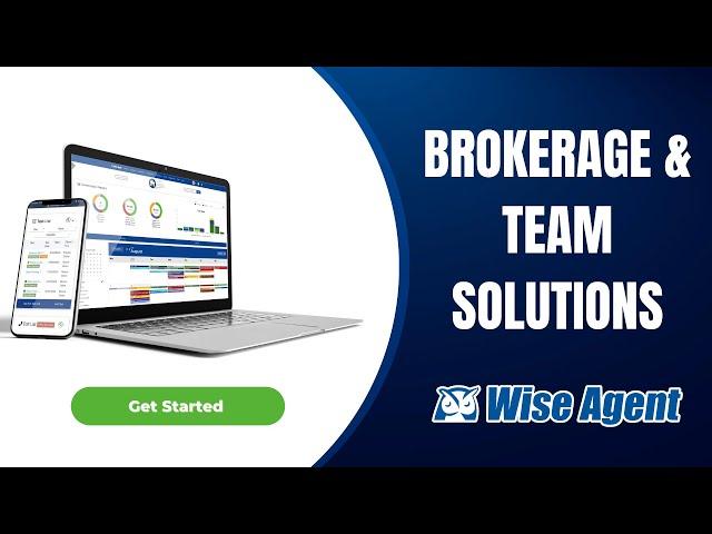 Wise Agent CRM's Real Estate Broker Solutions