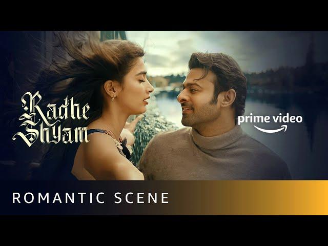 'Can you carry my weight?' - Pooja Hegde, Prabhas | Romantic Scene | Radhe Shyam |Amazon Prime Video