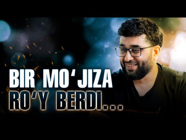 Bir mo'jiza ro'y berdi... | @AbdukarimMirzayev2002