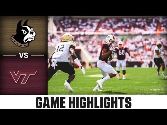 Wofford vs. Virginia Tech Football Highlights (2022)