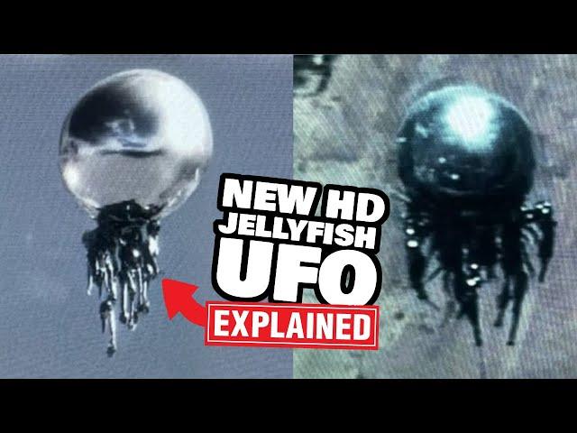 WOW! NEW HD Jellyfish UFO has LEAKED! Is this REAL or can it be DEBUNKED / EXPLAINED?