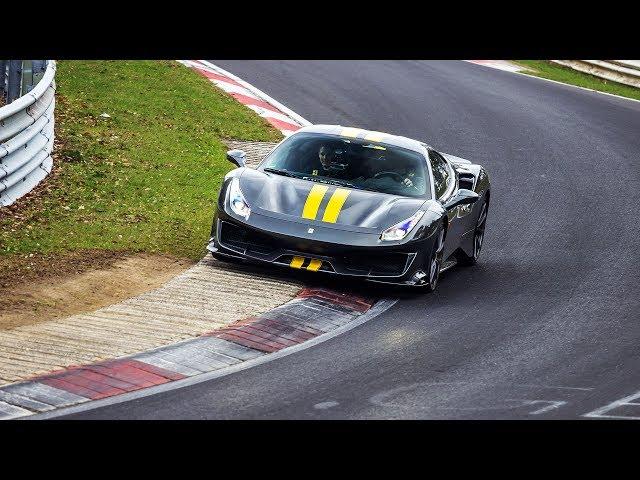 First Lap: Ferrari 488 Pista breaking in on the Nürburgring!