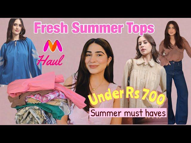 Myntra Fresh Summer Tops & Blouses, Under Rs 700 #myntra #summerfashion