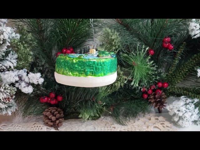 Niagara Falls - Glass Christmas Ornament