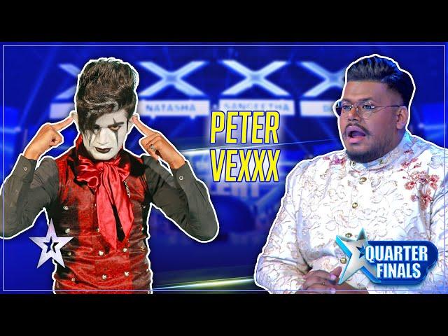 පෙම්වතිය අමතක නොකළ Peter vexxx  | Peter Vexxx | Sri Lanka's Got Talent | Sirasa TV