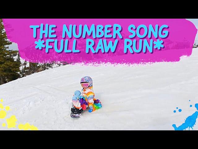 FULL RAW RUN SINGING THE NUMBER SONG | Rowley Adventures