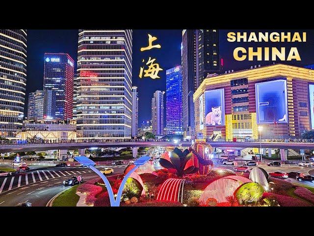 China's Wealth Center! Like a Sci-fi Alien Base~Shanghai Cyberpunk Future City Walk Travel 中国上海金融中心