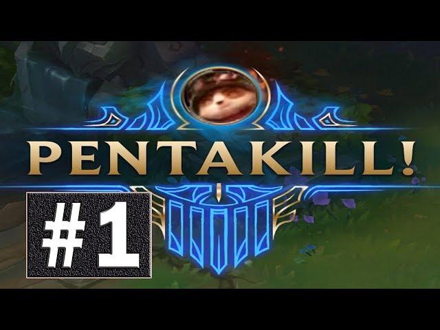 teemo 1v5 pentakill