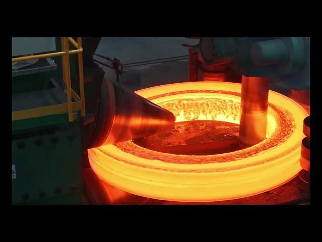 Forging ring machining