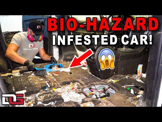 Salvaging an ABANDONED Car That's NEVER Been Cleaned! | The Detail Geek