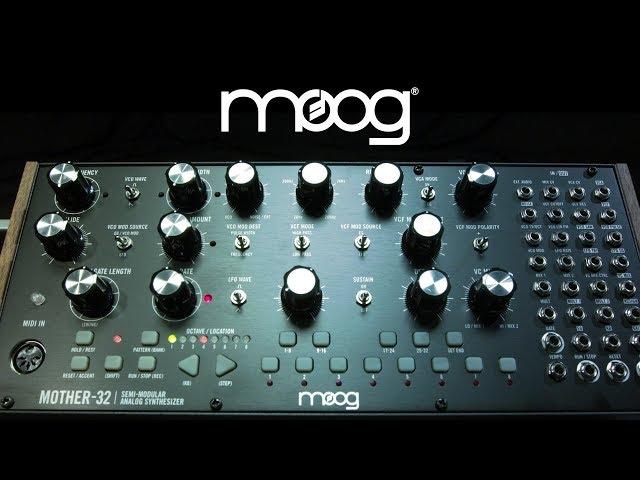 Moog Mother-32 Analog Modular Synthesizer Overview | Gear4music