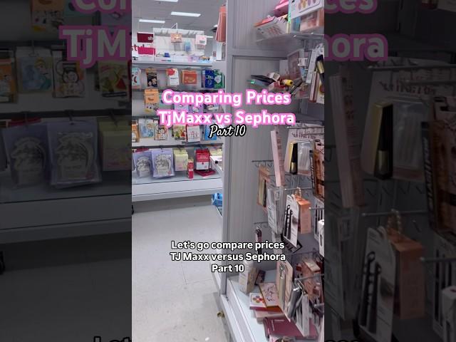 Comparing Prices TJMaxx versus Sephora Part 10 #tjmaxxfinds #tjmaxxmakeup