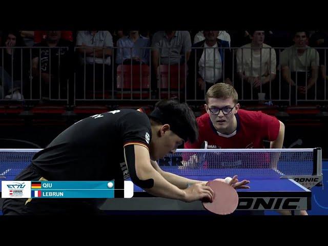 Alexis Lebrun vs Dang Qiu | 1/4 European Championship 2024