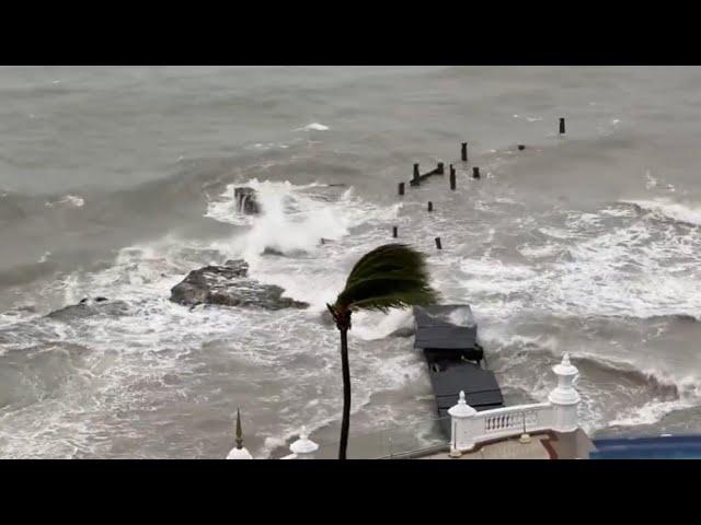 VIDEO: Hurricane Helene's impacts felt in Cancun, Mexico