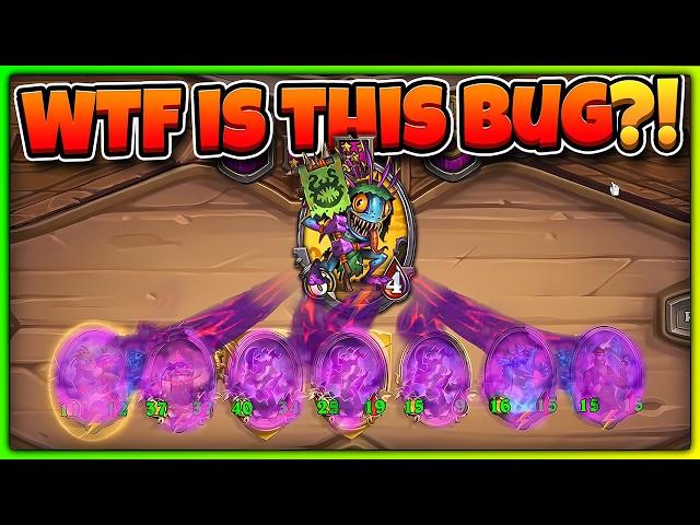 Yogg ATE His Board?! (CRAZY Bug) @Slyders_HS  | Hearthstone Battlegrounds Commentary