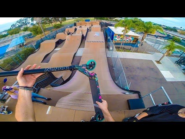 TESTING ENVY PRODIGY ON MEGA RAMP!