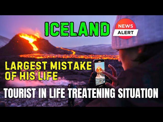 Drone Pilot could not believe his eyes - absolutely crazy  #Iceland #Volcano #Earthquake #Eruption