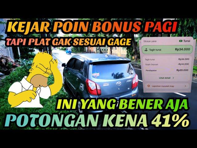 LOH KOK!! KENA POTONGAN 41% TAKSI ONLINE JABODETABEK • LAGI KEJAR POIN PLAT GAK SESUAI GANJIL GENAP