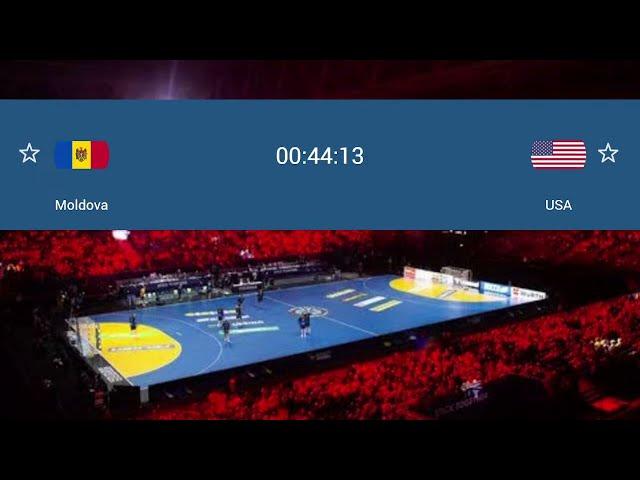 MOLDOVA VS USA LIVE | 2025 IHF EMERGING NATIONS CHAMPIONSHIP TODAY LIVE | USA VS MOLDOVA LIVE MATCH