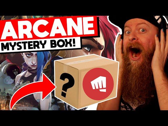 Riot Sent Me an ARCANE Mystery Box! | League of Legends | Arcane Netflix Release | LPP