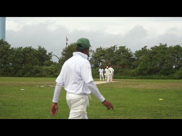 Mark Audain former St. Vincent Allrounder batting vs Everest Cricket Club