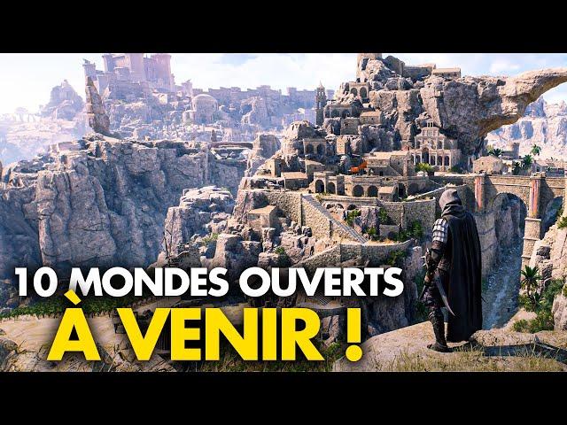 TOP 10 des JEUX en MONDE OUVERT à venir dont personne ne parle  (Pourtant ils sont stylés !)