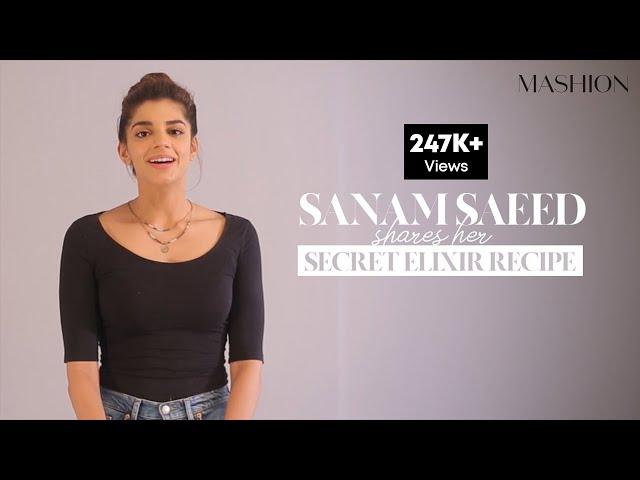 Sanam Saeed Shares Her Secret Elixir Recipe | Mashion