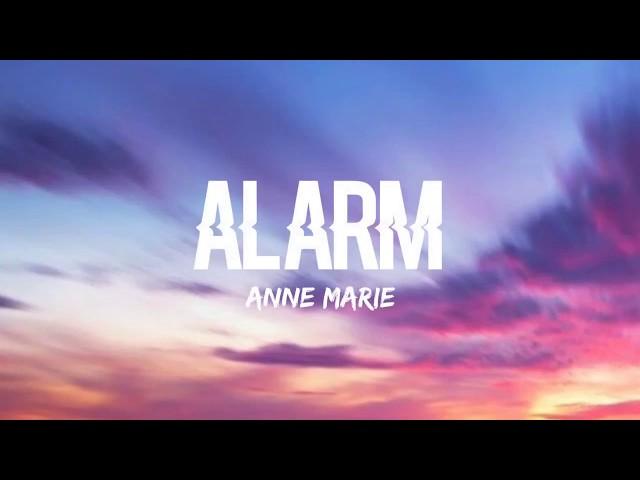 Anne Marie - ALARM (Lyrics)