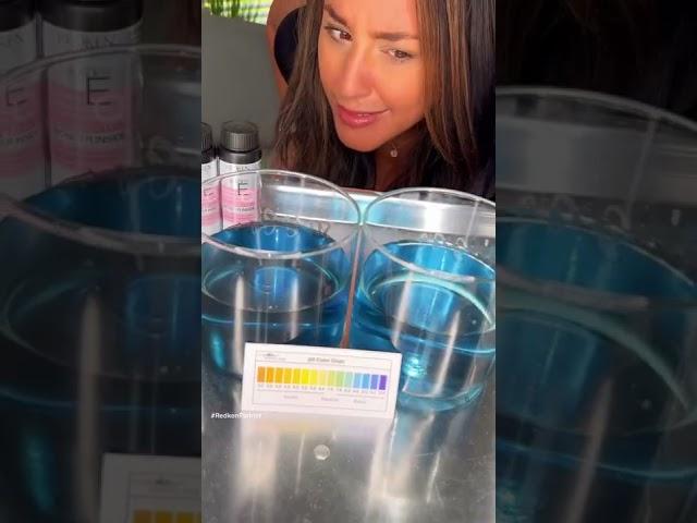 Testing pH Level in Redken Shampoo
