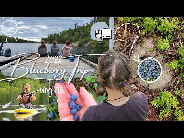 Blueberry picking trip to Ontario, Canada....Vlog 118