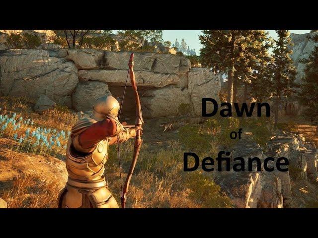 Repairing The Statues and Gathering Materials to Open The Door | Dawn of Defiance S1E4