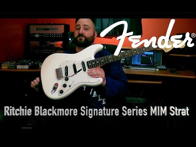 Fender Ritchie Blackmore Signature Series Mexican Stratocastor