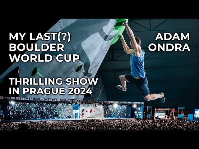 My LAST? Boulder World Cup | Adam Ondra