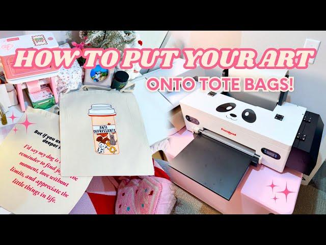 How to make tote bags using PROCOLORED F13!