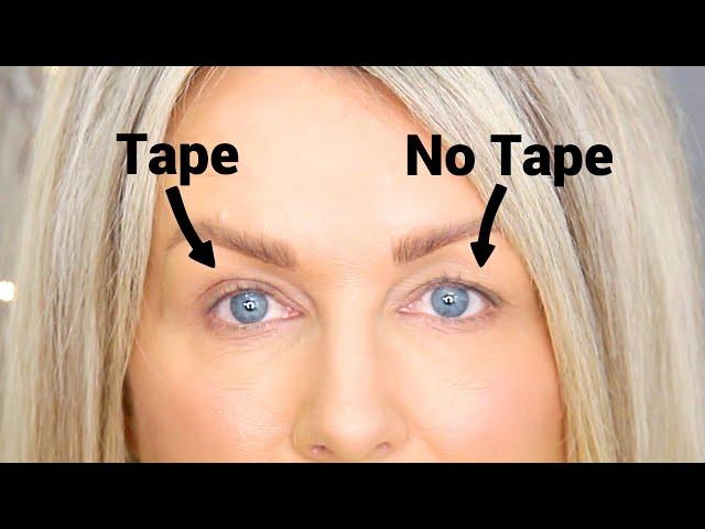 Trying Hooded Eyes Eyelid tape, Does it Work?