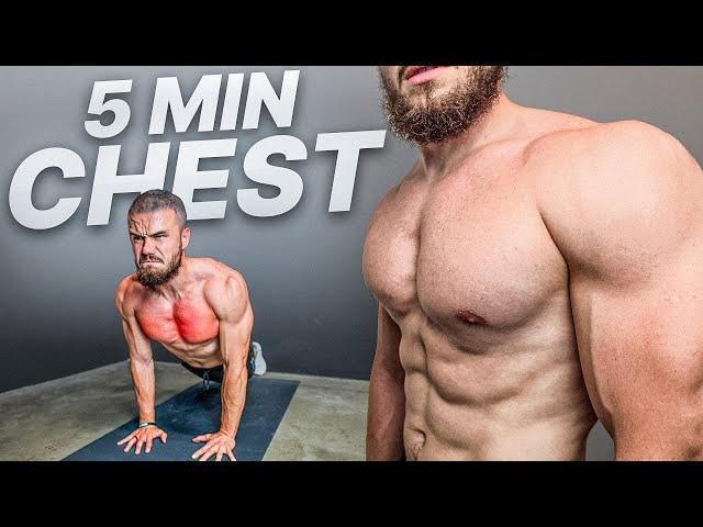 5 MIN CHEST WORKOUT AT HOME (CRAZY PUMP)