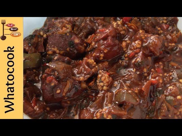 How To Stew Chicken With Eggplant