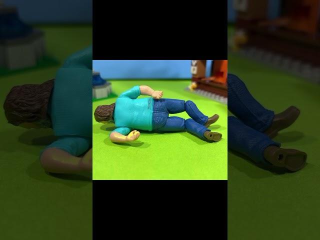 Steve vs a Car #animation #memes #minecraft #minecraftmemes #minecraftmovie