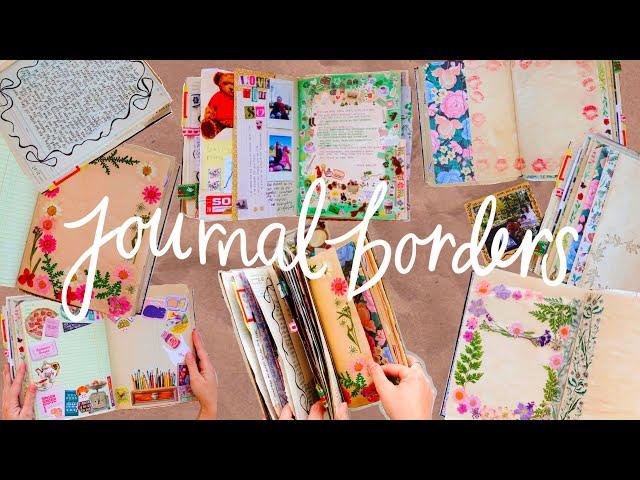 Easy Junk Journal Page Ideas | BORDERS 