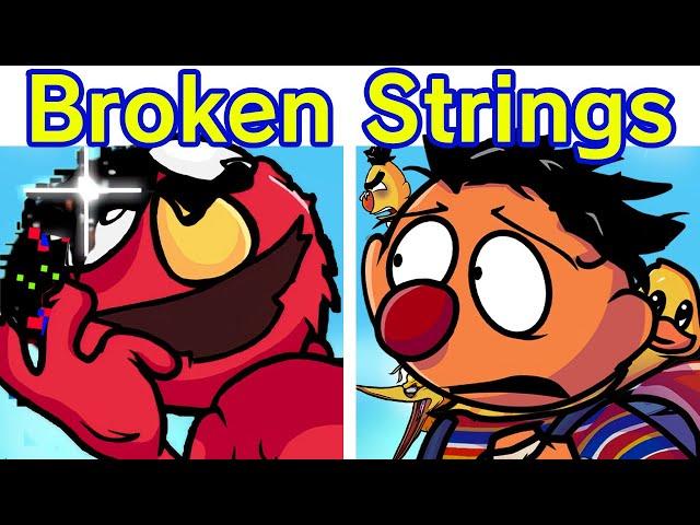 Friday Night Funkin' VS BROKEN STRINGS | Sesame Street Glitch | TANTRUM (Learn With Pibby x FNF Mod)