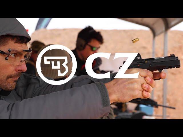 CZ RANGE DAY AT SHOT SHOW 2024