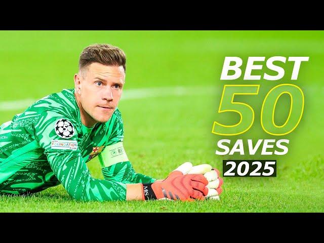 Best 50 Goalkeeper Saves 2024/25 | HD #5