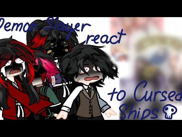 Demon Slayer react to Cursed Ship||BAD ENGLISH||SaneGiyuu friendship||KNY||