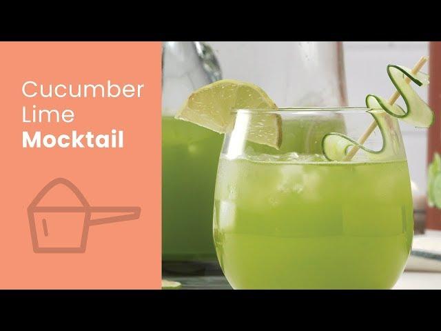 Cucumber Lime Mocktail | Ancient Nutrition