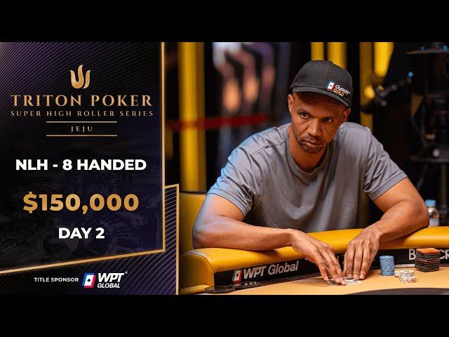 $150K NLH 8-Handed – Event #9, Day 2 | Triton Poker Series Jeju 2025