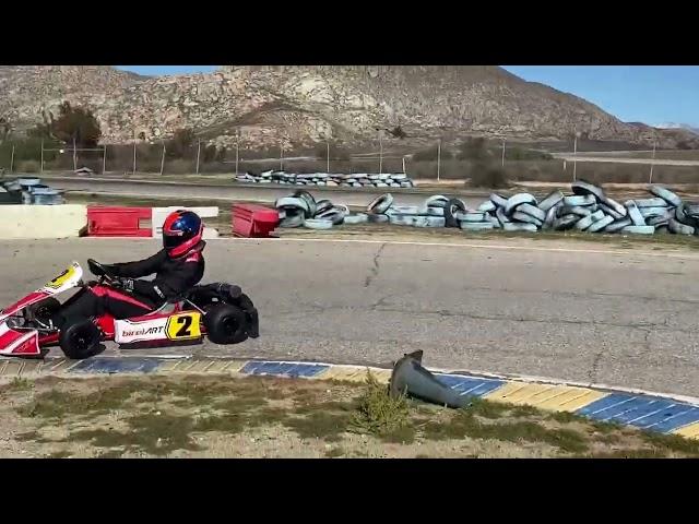 100cc Karting at Apex Kart Track In Perris California