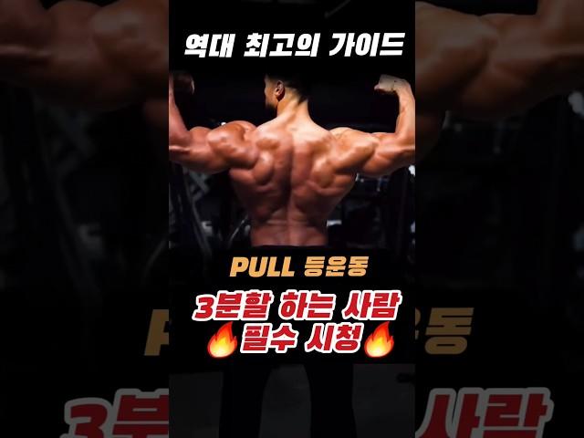 최고의 운동 가이드 PULL 등운동 루틴 #gym #workout #fitness #backday #헬스 #헬스정보 #웨이트트레이닝 #운동정보 #근육 #운동방법 #shorts